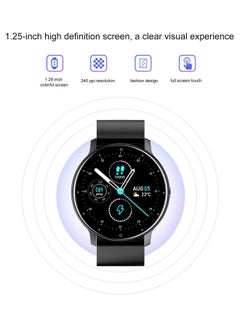Generic Waterproof Touchscreen Activity Tracker Smartwatch Black  - Image 4