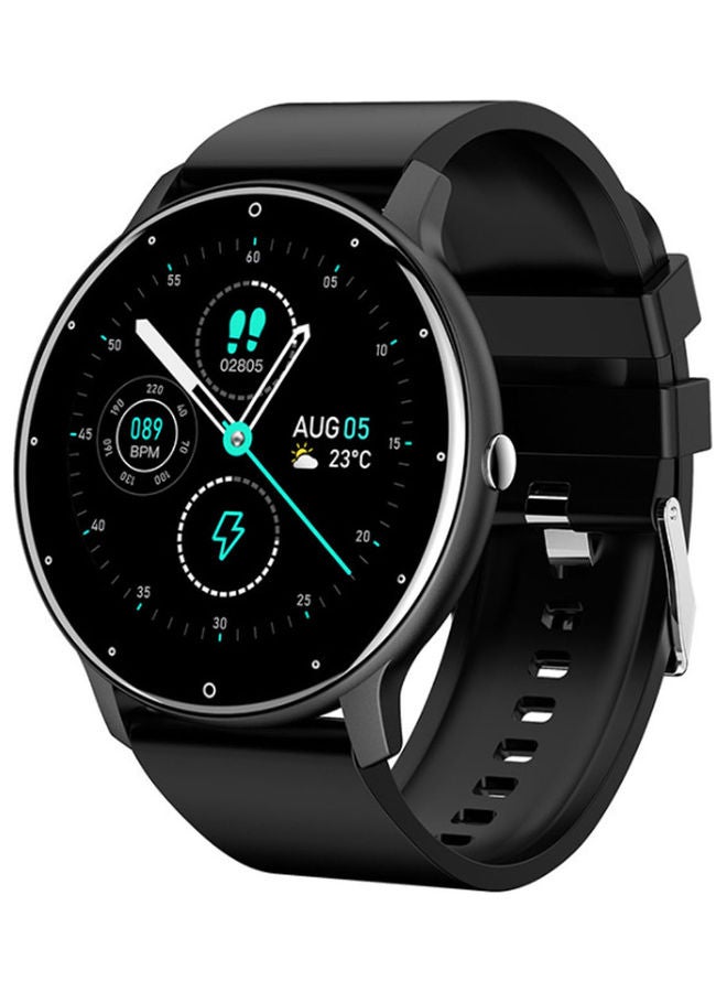 Waterproof Touchscreen Activity Tracker Smartwatch Black  - Image 1
