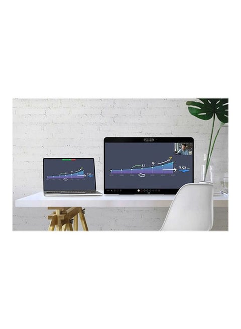 سبورة بيضاء تفاعلية مع شاشة LED أسود