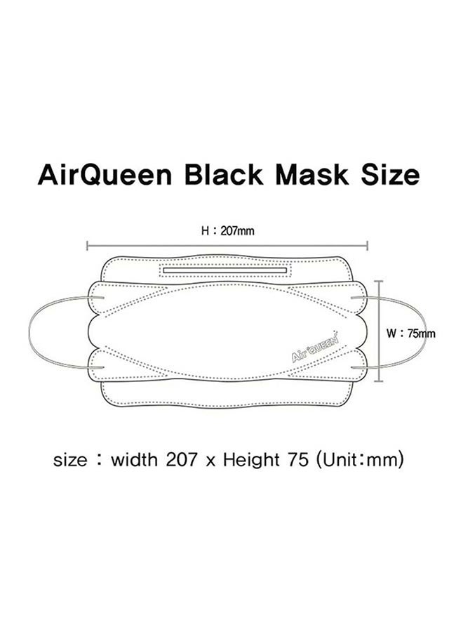 Air QUEEN Pack Of 5 Pieces Nano Face Mask  - Image 3