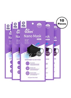 Pack Of 10 Pieces Nano Face Mask