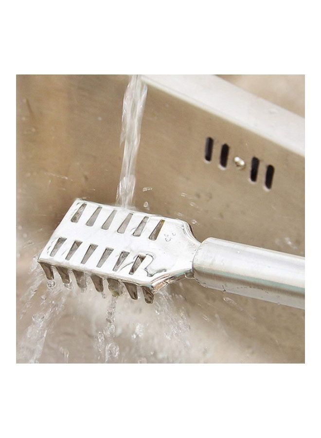 كلاسي تاتش رأس منشار من الستانلس ستيل فضي 19.5x3.5سم - Image 1