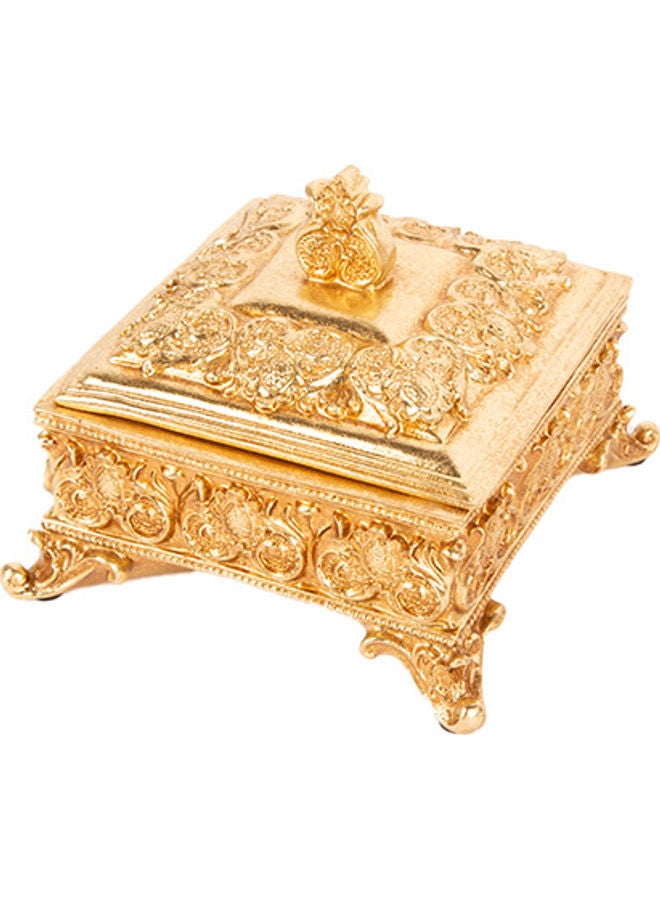 صندوق عصري مزين حديثا ذهبي - Image 3