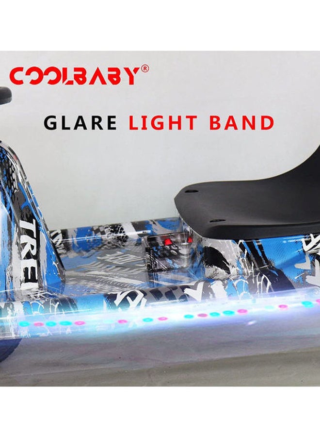 Cool Baby Drift Crazy Cart Electric Scooter With LED Light Multicolour - Image 4
