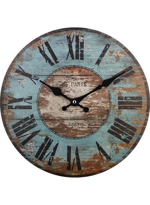 Wood Analog Clock  Wall Clocks MultiColour