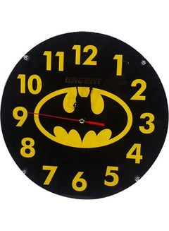 A4M Wood Art Wooden Wall Clock In The Form Of Batman 30 Cm MultiColour  - Image 1