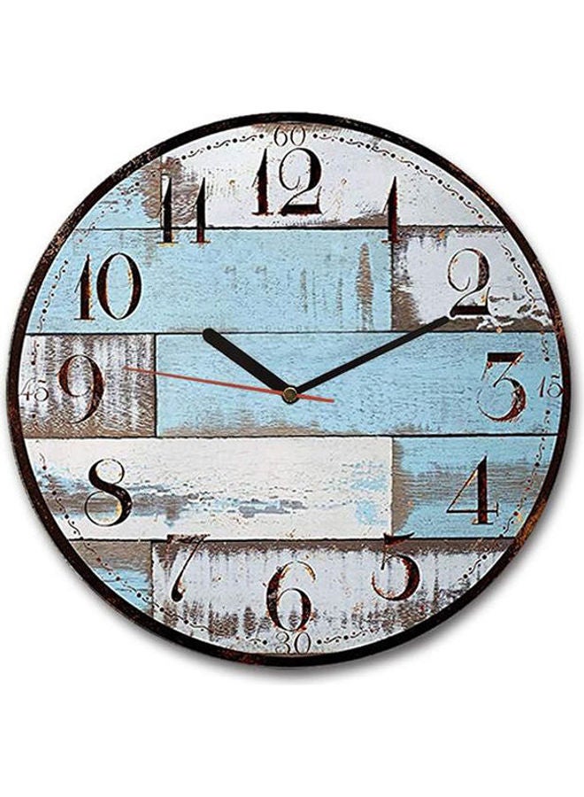 MT - Mt Wood Analog Clock  Wall Clocks MultiColour - Image 1