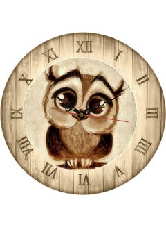 Mt Wood Analog Clock  Wall Clocks MultiColour