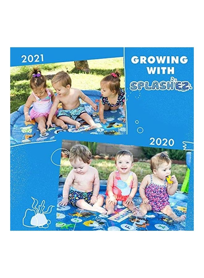 SplashEZ 3-in-1 Splash Pad Sprinkler Pool for Kids Inflatable Water Toy  - Image 2