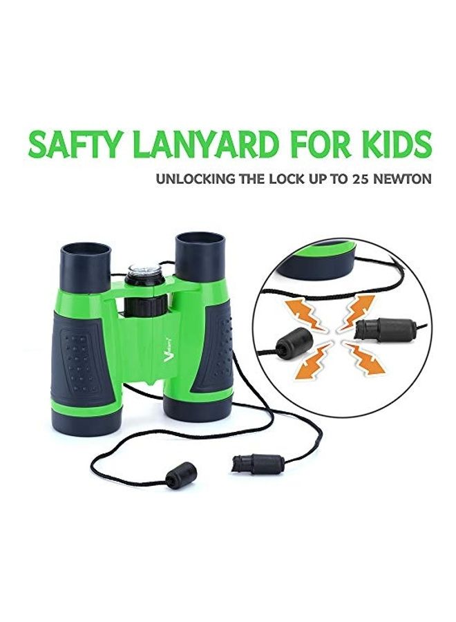 Vanstarry Compact Binocular for Kids Bird Watching Hiking Camping Fishing Accessories Optical Lens Including Compass - Image 1