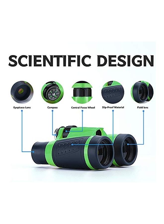Vanstarry Compact Binocular for Kids Bird Watching Hiking Camping Fishing Accessories Optical Lens Including Compass - Image 2