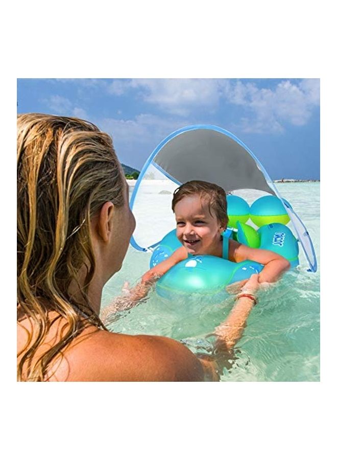 LAYCOL Baby Swimming Pool Float with Removable UPF UV Sun Protection Canopy - Image 3