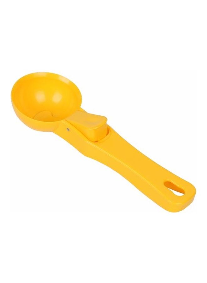 كلاسي تاتش مغرفة آيس كريم صغيرة أصفر 19.5x6.3x3.5سم - Image 3