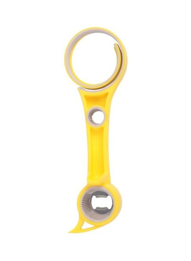 CLASSYTOUCH Multifunctional  Jar Can Bottle Opener Yellow  - Image 4