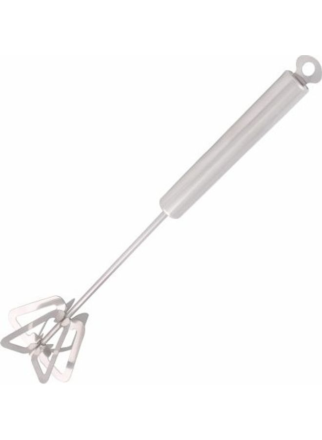 كلاسي تاتش خفاقة يدوية تعمل بالدفع فضي - Image 3