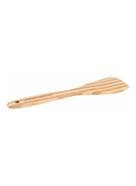 Premium Bamboo Curved Spatula Sandal Yellow 28x3x6.5cm