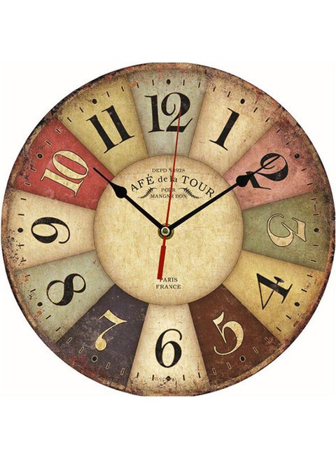 Grade And Retro Wood Digital Clock MultiColour