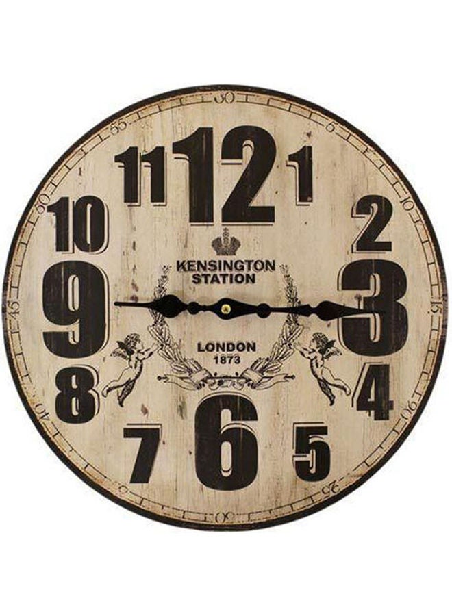 Generic Retro Vintage Wood Analog Clock  Wall Clocks MultiColour 