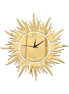 Mirror Wall Clock 3D Decorative Wall Clocks Diy Wall Watches Home Decor Gold - v1627207312/N49441911A_1