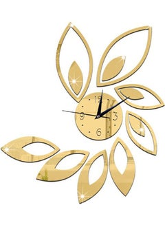 Generic Mirror Wall Clock 3D Decorative Wall Clocks Diy Wall Watches Home Decor Multicolour  - Image 1