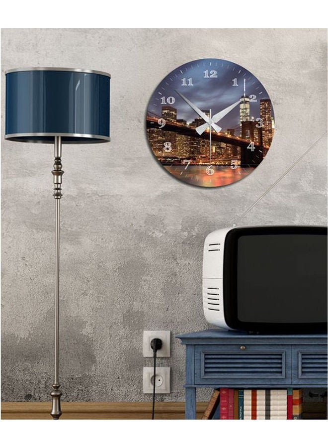 Generic - Art Clock Multi Analog Clock  Wall Clocks MultiColour - Image 1