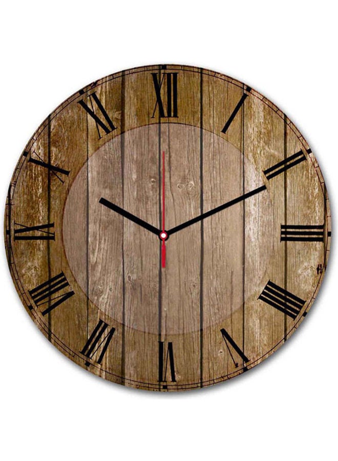 هوم آرت ساعة من الخشب الليفي متوسط الكثافة لديكور المنزل طراز 238Hma6134 - Image 1