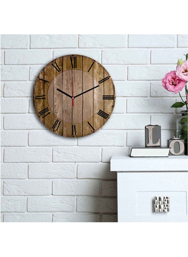 هوم آرت ساعة من الخشب الليفي متوسط الكثافة لديكور المنزل طراز 238Hma6134 - Image 2