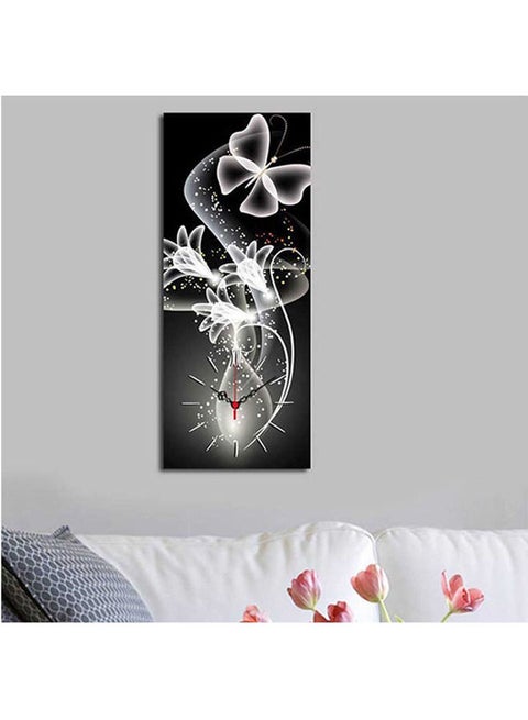 Clock Art 228Cla1643 Decorative Canvas Wall Clock MultiColour