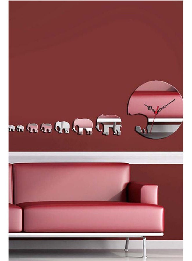 Desire 234Dsr1521 Decorative Wall Clock Colorless (Mirror) MultiColour - Image 3