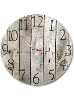 Mt Wood Analog Clock  Wall Clocks MultiColour