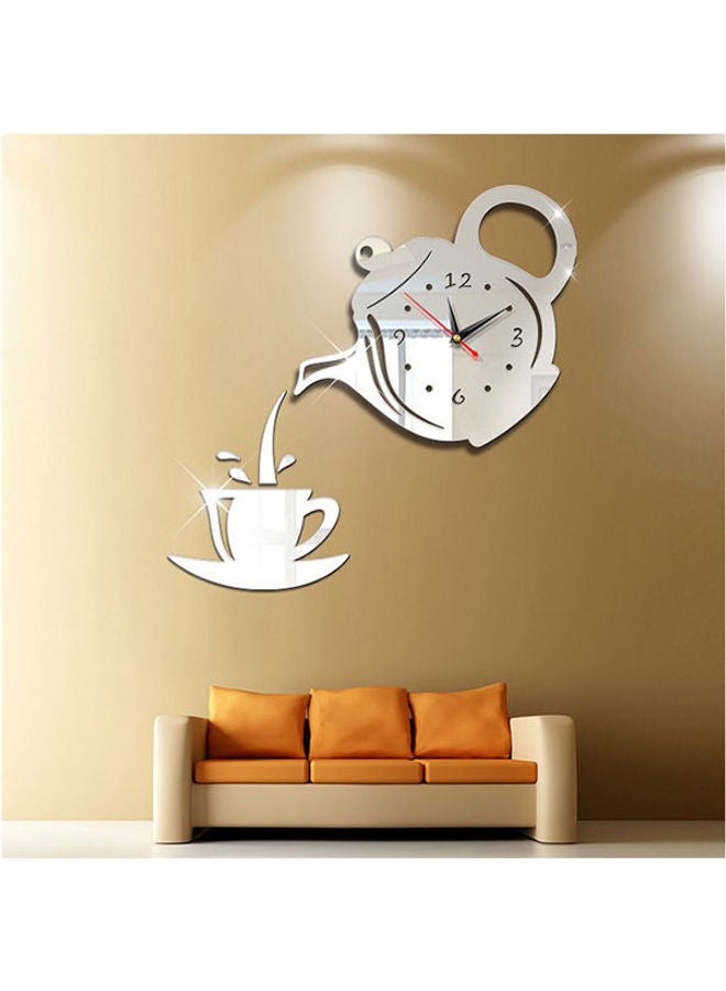 Generic - Acrylic Analog Clock  Wall Clocks Multicolour - Image 1