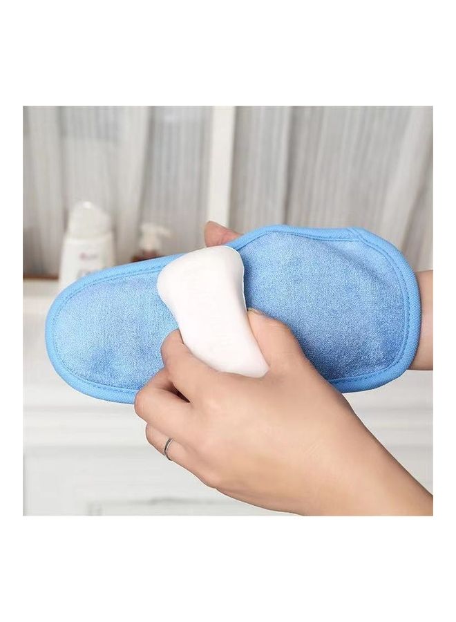 6-Piece Exfoliating Bath Glove for Body Scrub Multicolour Free Size  - Image 2