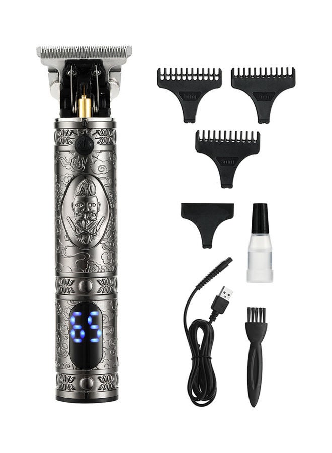 Generic Electric Hair Trimmer with Guide Combs Silver  - Image 1