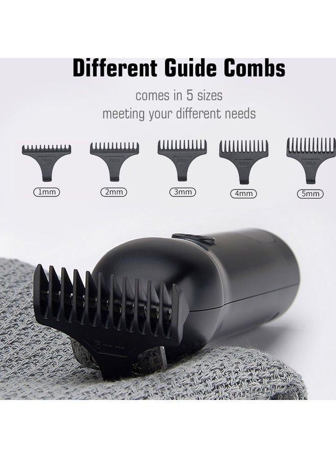 Generic Electric Hair Trimmer with Guide Combs Silver  - Image 2