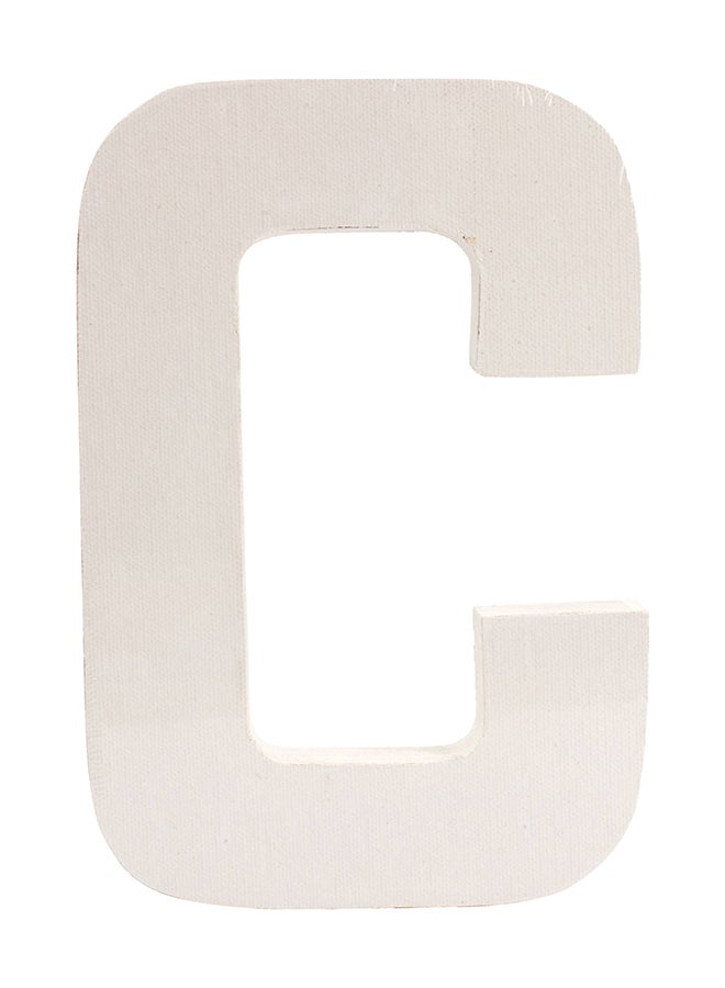 Phoenix Canvas Panel Board C Letter Beige