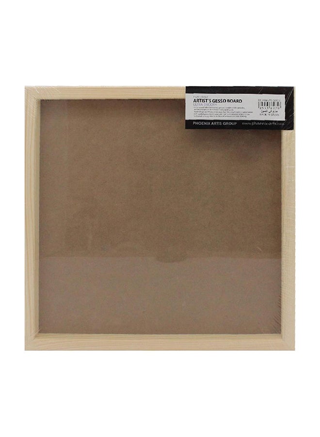 Phoenix Artists Gesso Canvas Panel Board White - Image 2