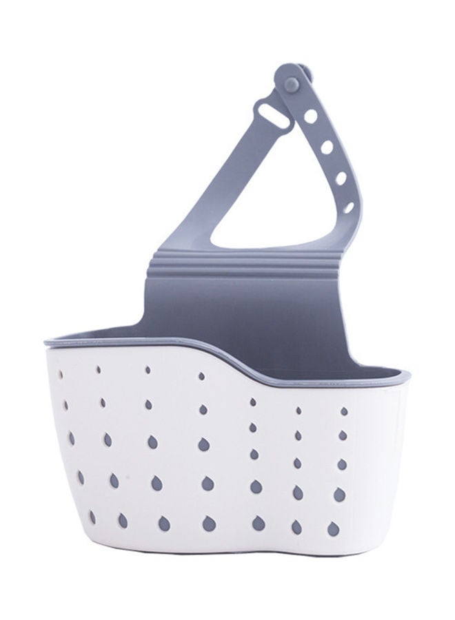 Kitchen Sink Organizer TPR Sponge Holder White/Grey - Image 1
