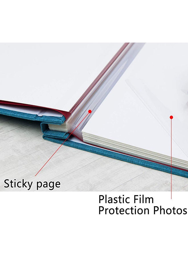 Generic 40-Page Self Adhesive Photo Album Blue  - Image 3