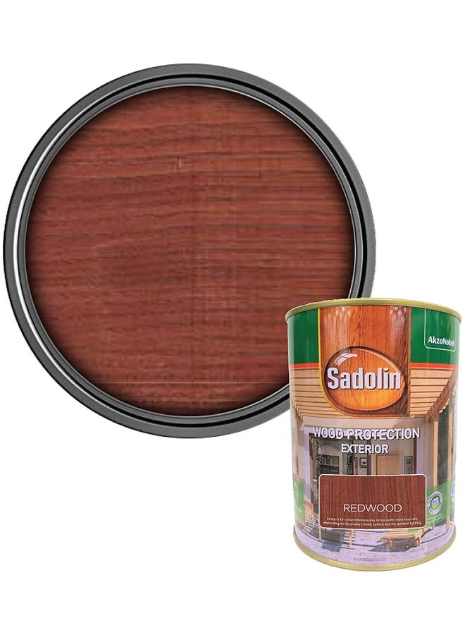 Dulux - Sadolin Classic Water Repellent and Wood Protection Stain Redwood 3790ml - Image 1