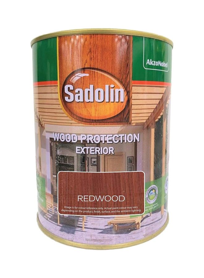 Dulux - Sadolin Classic Water Repellent and Wood Protection Stain Redwood 3790ml - Image 1