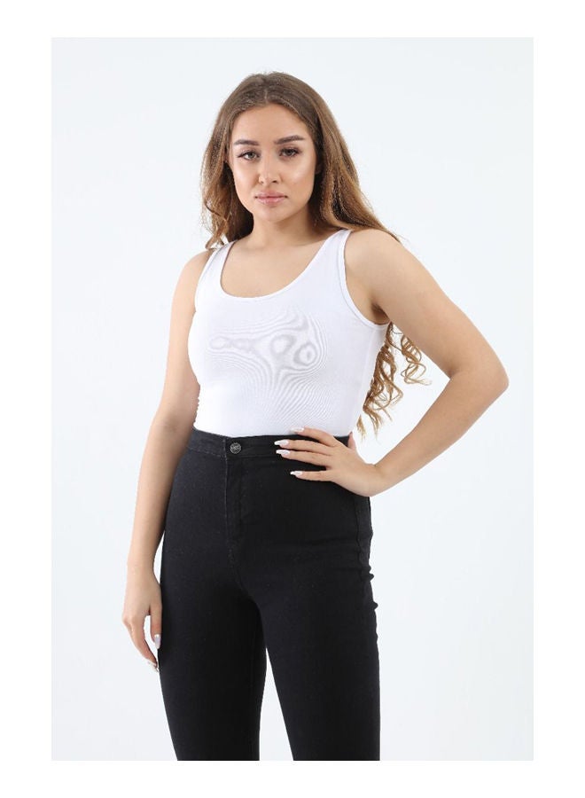 Carina Tank Top M4548 white - Image 2