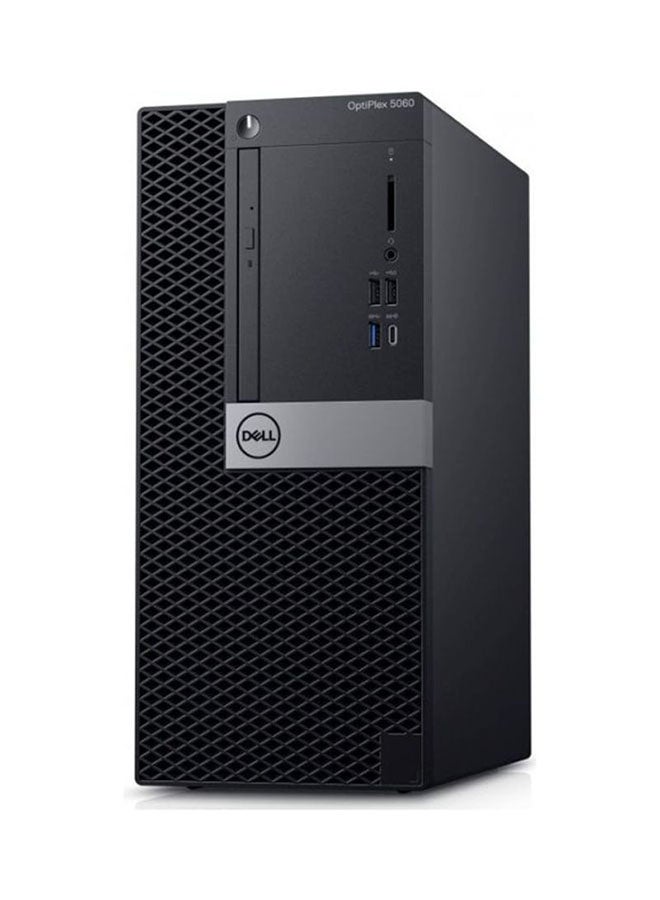 Optiplex 7070 Tower PC, Core i7 9th Gen Processor/32GB RAM/1TB HDD+256GB SSD/Nvidia GeForce GTX Series 4GB Graphics Card/Windows10 With Keyboard And Mouse International Version Black