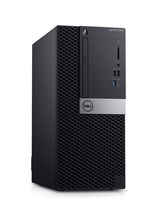 Optiplex 7070 Tower PC, Core i7 9th Gen Processor/32GB RAM/1TB HDD+256GB SSD/Nvidia GeForce GTX Series 4GB Graphics Card/Windows10 With Keyboard And Mouse International Version Black