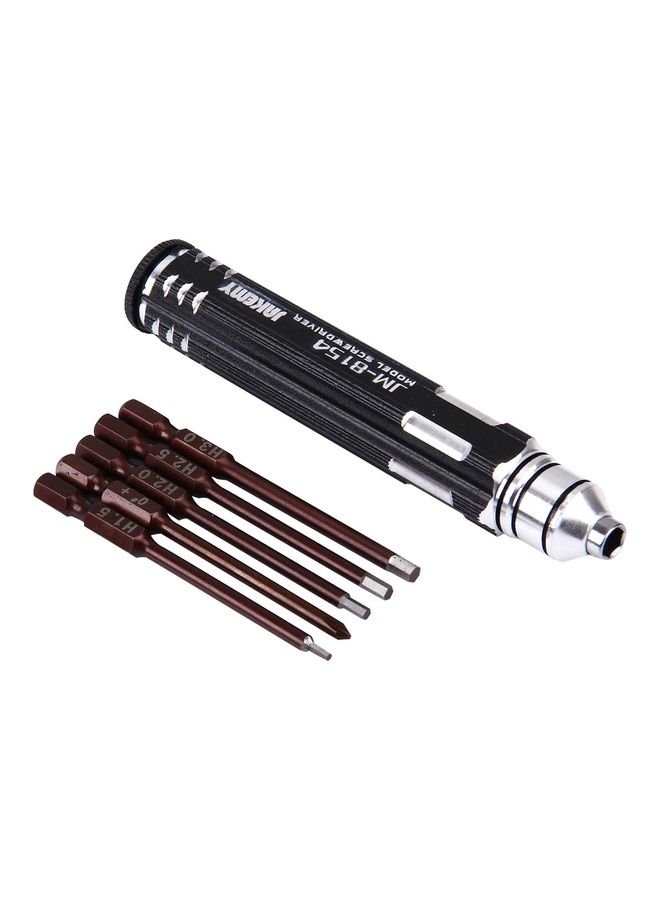 JAKEMY 6 in 1 Model Screwdriver Set with Precision Bit Multicolour - Image 2