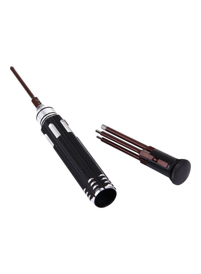 JAKEMY 6 in 1 Model Screwdriver Set with Precision Bit Multicolour - Image 4