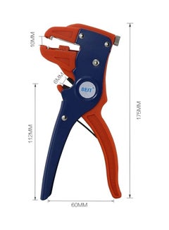 Best Cable Stripper Cutting and Crimping Plier Blue/Red  - Image 3