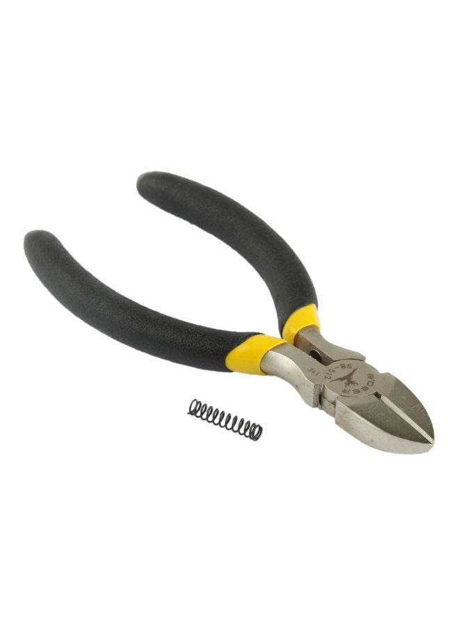 أو إي إم زرادية من الستانلس ستيل مطلية بالكروم وبفكين مائلين أسود/فضي - Image 3