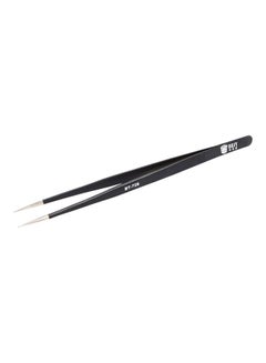 Best Stainless Steel Anti-Static Tip Tweezer Black/Silver  - Image 1