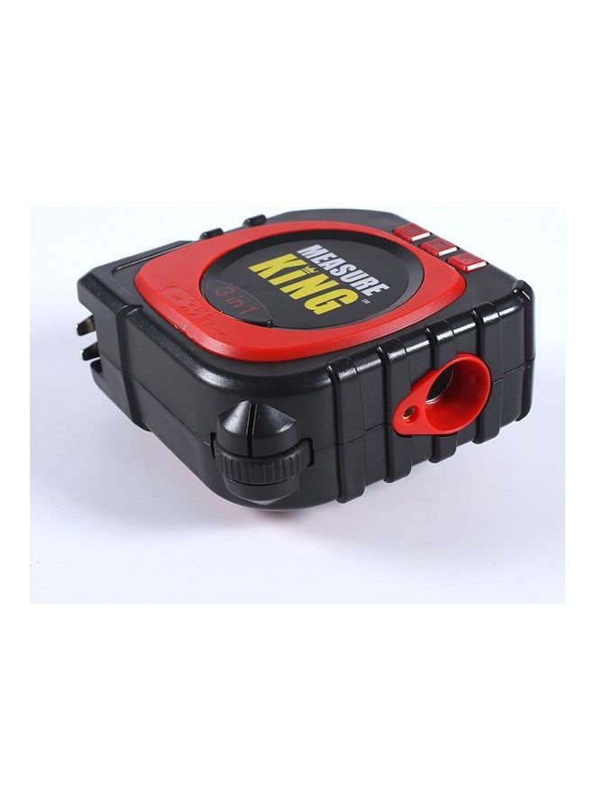 أو إي إم ميزان قياس ليزر عالي الدقة مزود بشاشة LED رقمية أسود/أحمر - Image 4