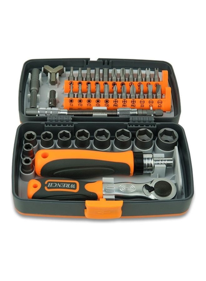 أو إي إم طقم أدوات مفك براغي بسقاطة متعددة الأغراض 38 في 1 وموفرة للجهد متعدد الألوان - Image 3